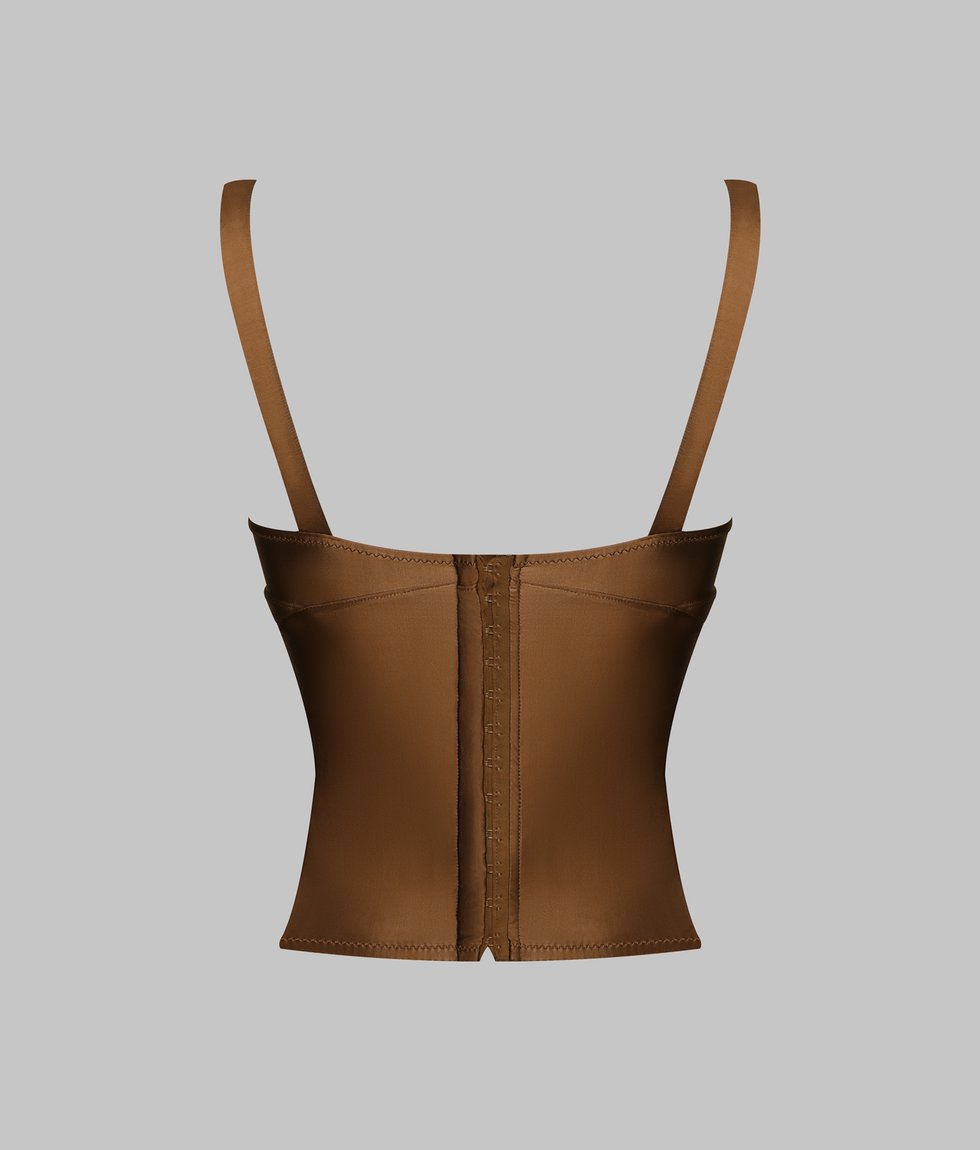 Bustier sans armatures