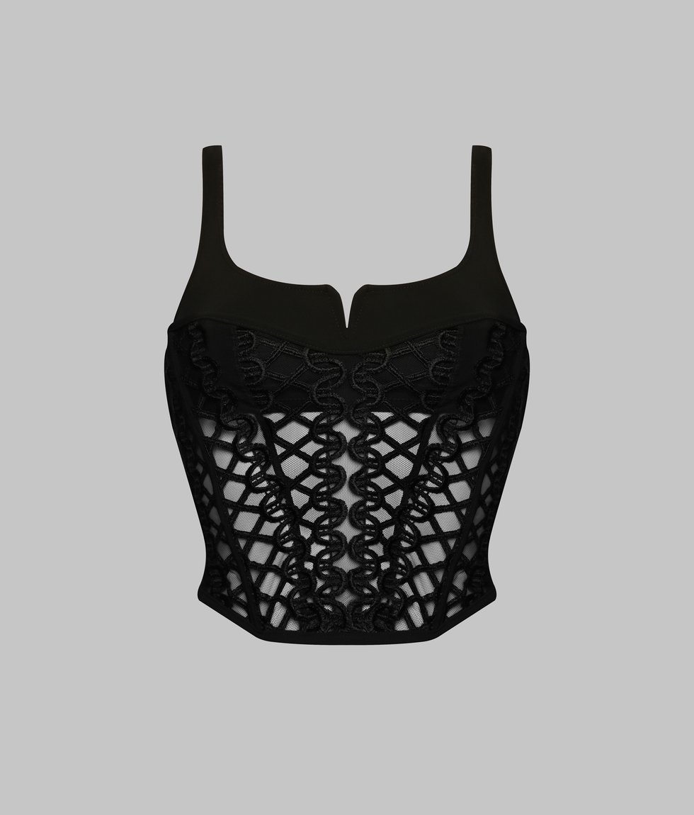 Bustier sans armatures